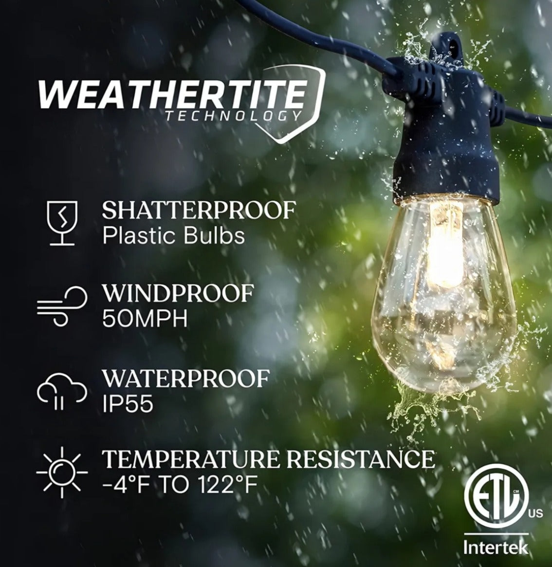 Guirnalda Solar 10 Metros 20 Ampolletas