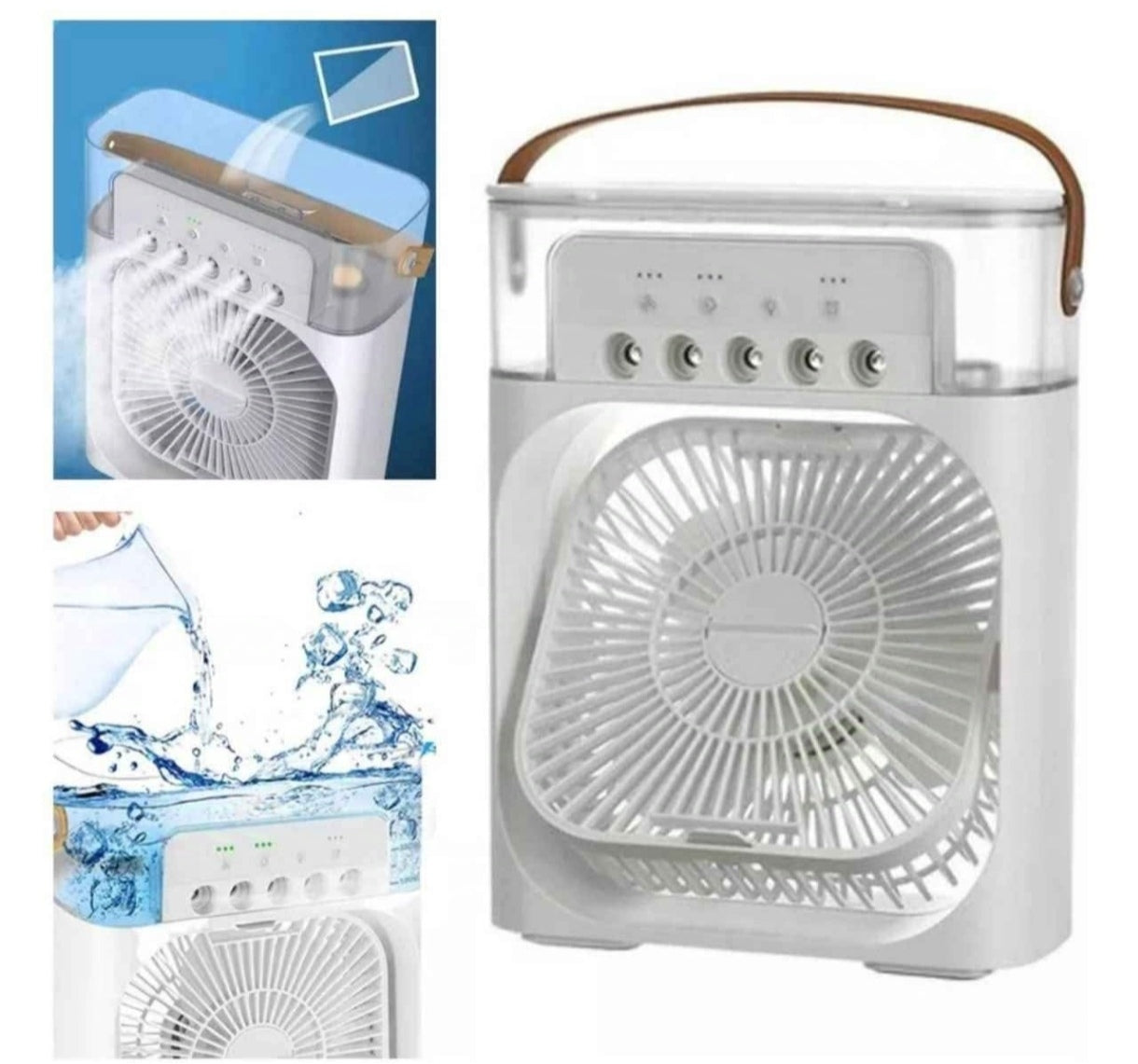 Ventilador Humidificador Led