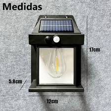 Aplique Solar con Sensor x 3