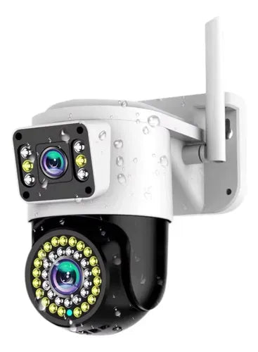 Cámara Doble Lente Imagen 4K Wifi