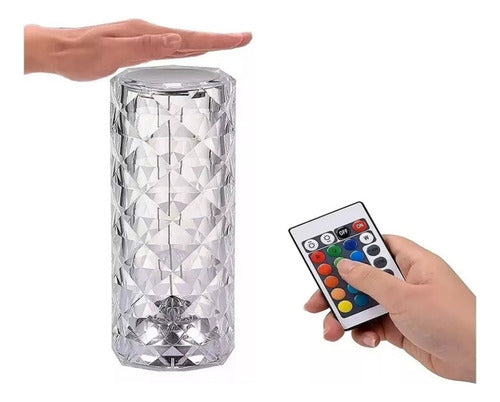 Lampara Usb Tipo Diamante Led Táctil