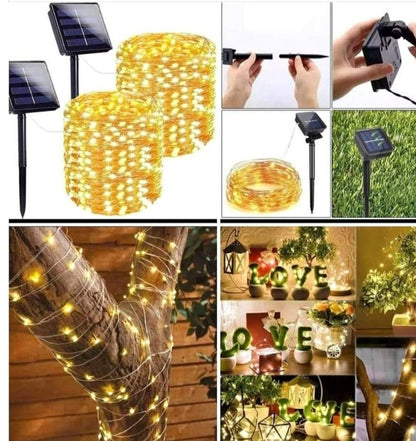 Luces Hada Solares 20 Metros