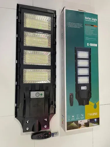 Foco Solar 1000w Con Kit de Instalación