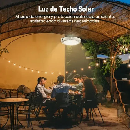 Foco Solar 300w panel Separado