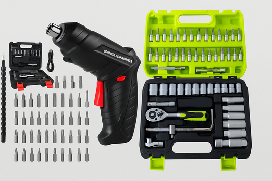 Set de Herramientas Maleta 53 Pcs - Destornillador Eléctrico 45 Pcs®